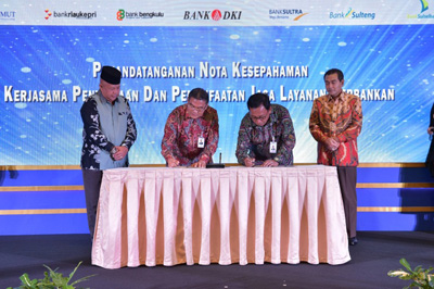 Bank Riau Kepri-BRI Jalin Kerjasama Layanan Perbankan